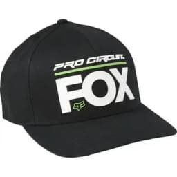 Jockey Fox Pro Circuit Flexfit Negro
