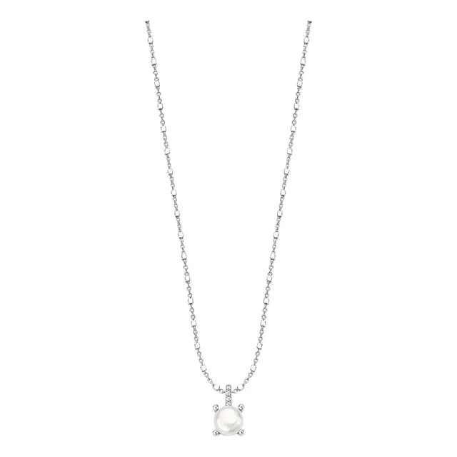 Collar Lp3409-1/1 Lotus Silver Mujer Pearls