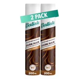 Pack X2 Batiste Shampoo Seco Dark Cabello Oscuro Spray 200ml