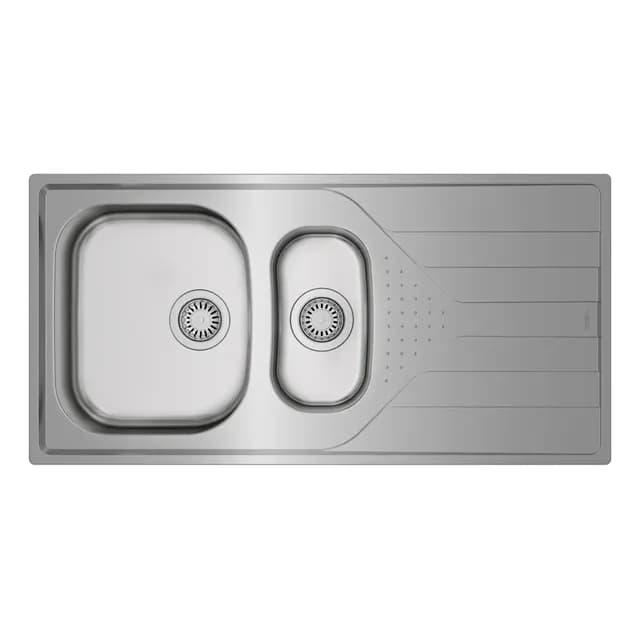 Lavaplatos 115140001 Empotrado 60 Txp 1 1/2c1e Plateado Teka