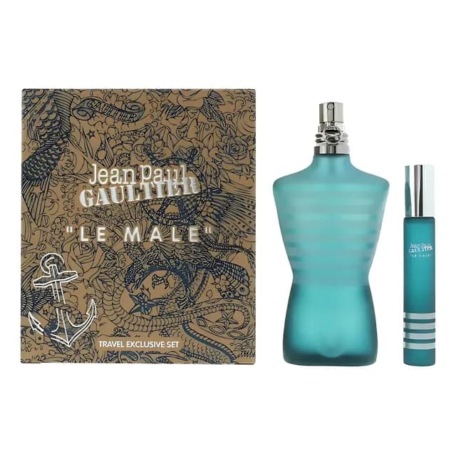 Le Male Estuche Edt 125ml+20ml Silk Perfumes Original