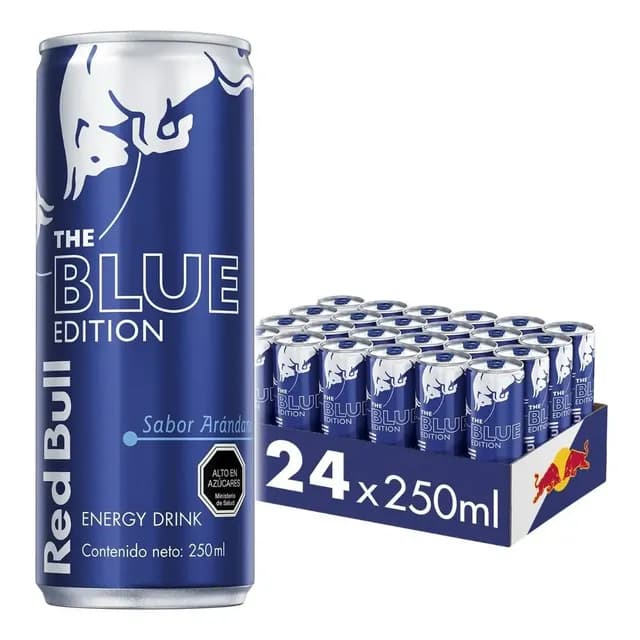 Red Bull Bebida Energetica Pack 24 Latas Arandanos 250Ml