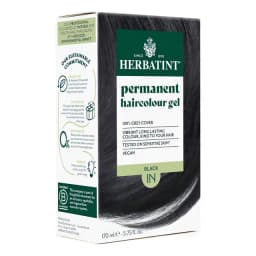 Tintura Permanente Negro Herbatint Sin Amoniaco Vegano con Cobertura de Canas