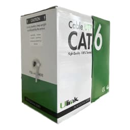 Cable De Red Utp Cat6 23 Awg Caja De 305 Mts