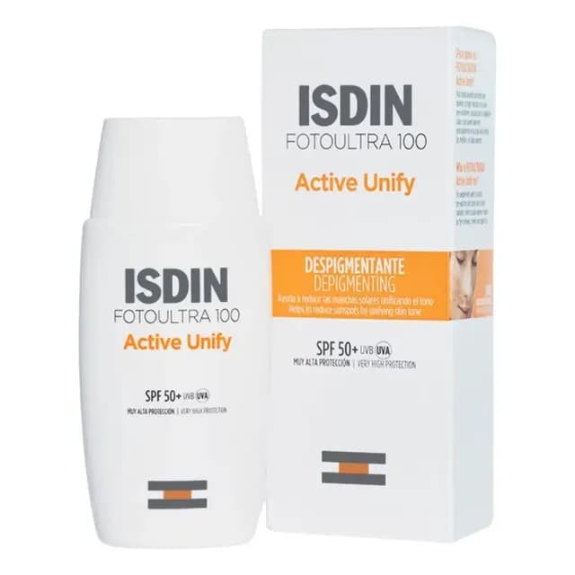 Protector Solar Isdin Fotoultra 100 Active Unify Spf 50+ 50 mL