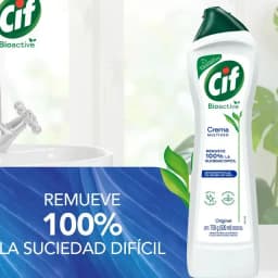 Limpiador Cif Bioactive en crema 750g