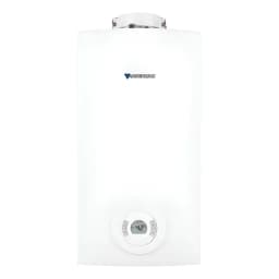 Calefon Tiro Forzado Camara Estanca Junkers 15 Litros Gn Blanco Gn