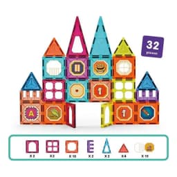Bloques Magneticos Para Construir 32 Piezas