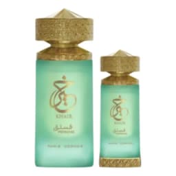 Set Perfume Khair Pistachio Edp 100 Ml + 25 Ml Paris Corner