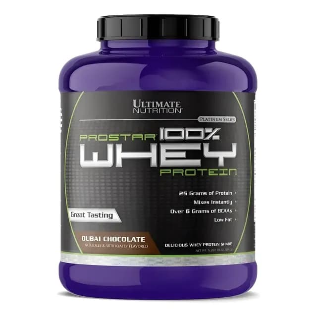 Prostar 100%whey Protein 5.28l Chocolate Dubai Ultimate Nutr