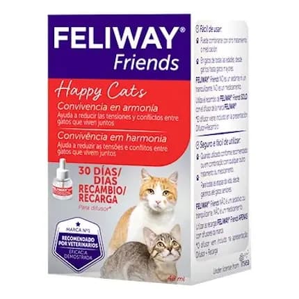 Feliway Friends Repuesto 48ml - Gatos Amistosos