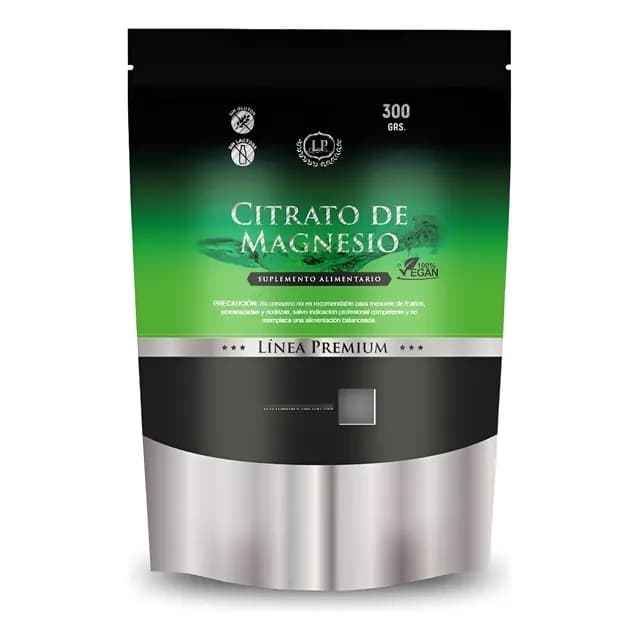 Citrato De Magnesio Polvo - 300 Grs - Zeo Sport