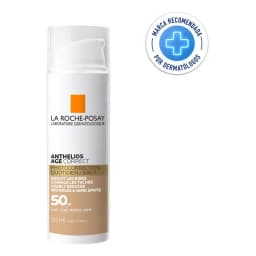 La Roche-Posay Anthelios Age Correct Protector Solar Facial Antiarrugas, Hidrata Y Restaura La Barrera De La Piel, Con Acido Hialuronico Y Tecnologia Cellox-B3, Para Piel Sensible, 50 ml