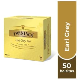 Twinings Te Earl Grey ( Etiqueta Amarilla ) X 50 Bolsitas