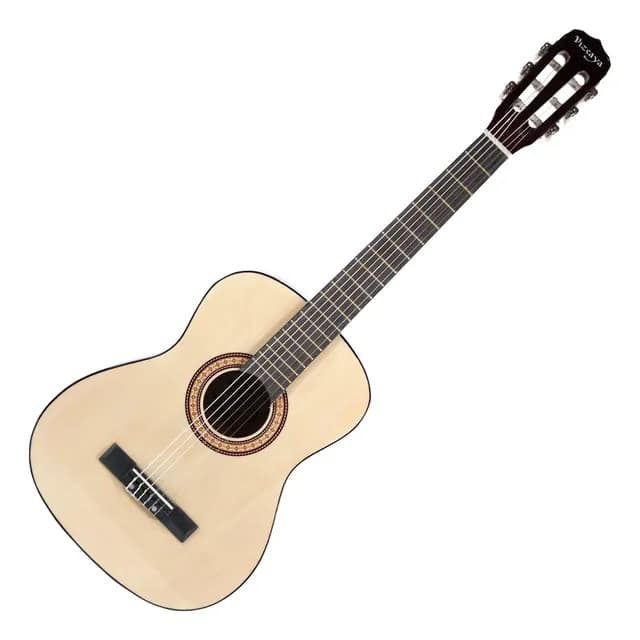Guitarra Clasica Arcg34 3/4 Color Natural Vizcaya