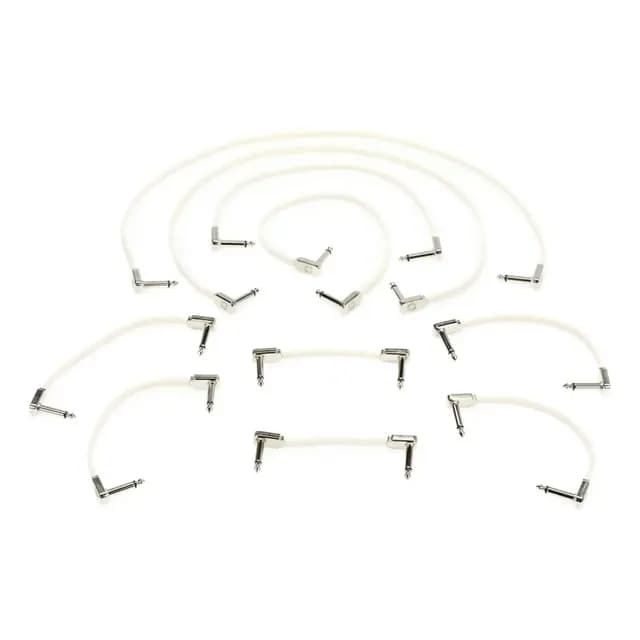 Cables Patch (pack) Para Pedalboard Ernie Ball Flat Ribbon