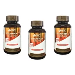 Vitamina C Fnl 3 Frascos 360 Capsulas 3x120 500mg