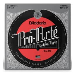 Set Cuerdas Nylon Para Guitarra Clasica Daddario Ej30