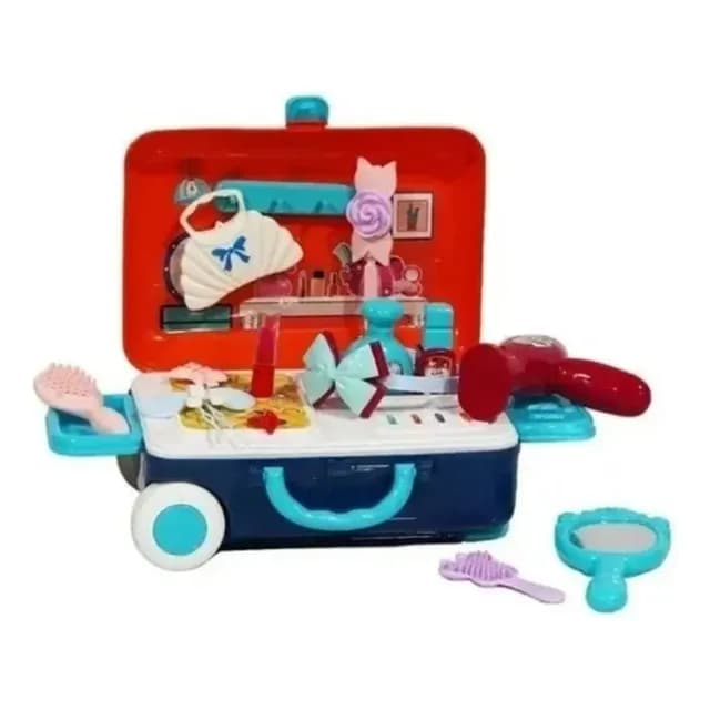 Set Maleta Maletin Infantil Maquilladora Ninos Juegos