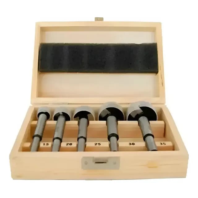 Set Juego De Brocas Fortsner Para Madera 5 Piezas Toolmak