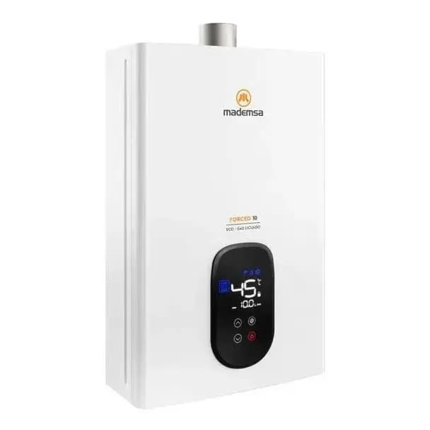 Calefont a gas GLP Mademsa Forced 10 Eco blanco