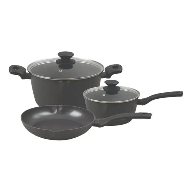 Bateria De Cocina Alumunio Kingsway 5 Piezas Oster