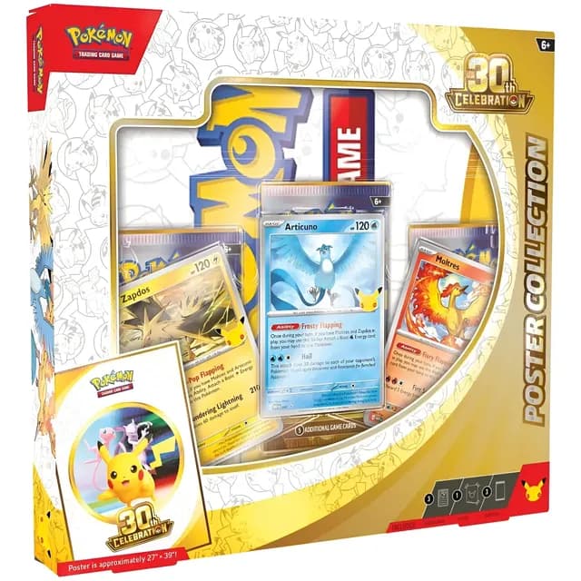 Pokemon Tcg 30th1 Celebration Poster Collection (espanol)
