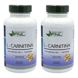 L - Carnitina 150mg 120 Capsulas Fnl Pack 2 Frascos