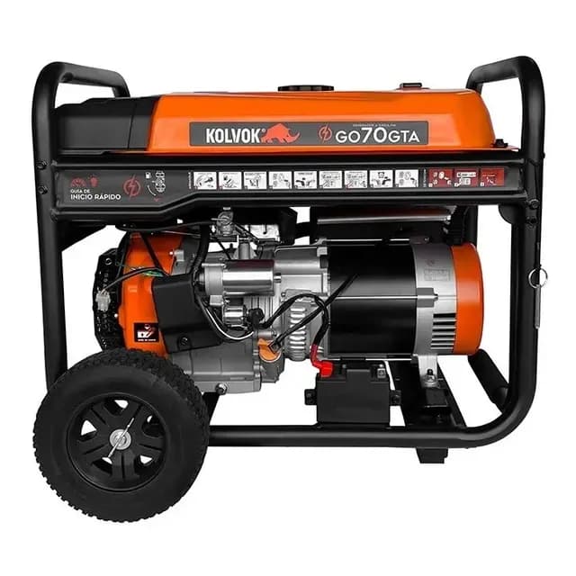 Generador Electrico A Gasolina Go70gta 6.5kva Con Conexion A