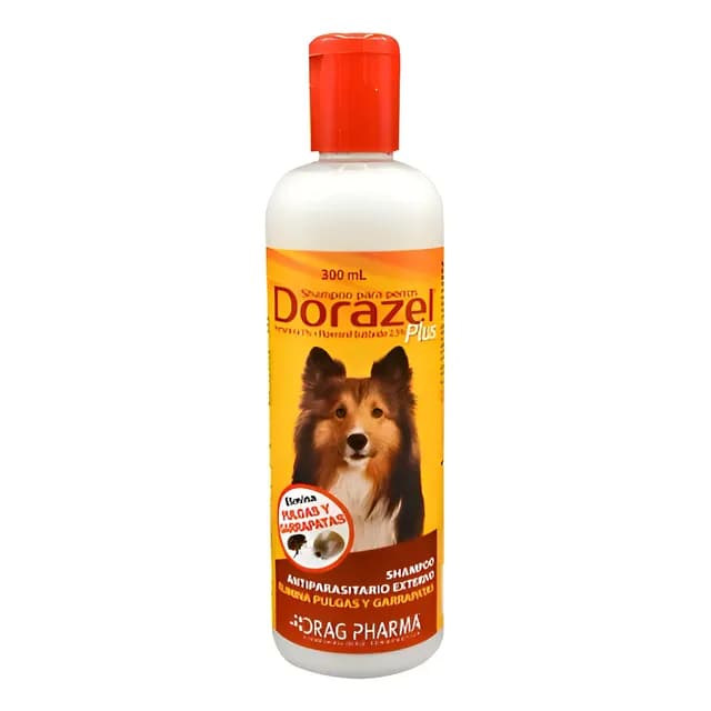 Dorazel Plus Shampoo Antiparasitario Para Perros 300ml