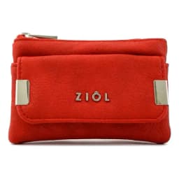 Monedero Pinu Rectangular Pequena Rojo Ziol