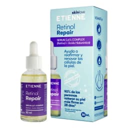 Etienne Skin Serum Antiedad Retinol y Acido Hialuronico 30ml Rostro