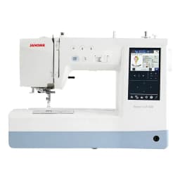 Maquina De Coser Y Bordadora -janome Mc1000 - Blanco