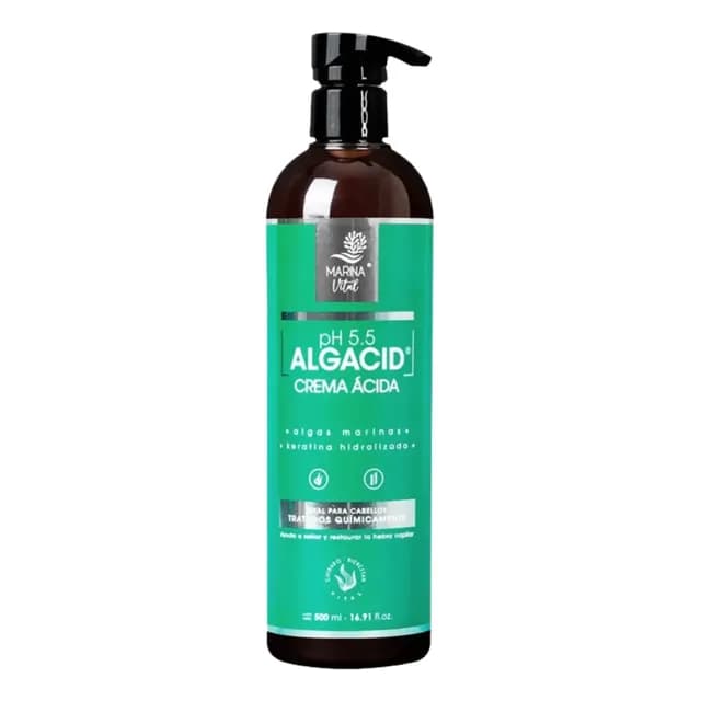 Mascara Capilar Algacid Ph 5.5 Marina Vital 500 Ml