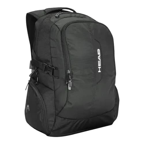 Mochila Porta Laptop Titan Usb Negra Head Negro