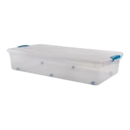 Caja Organizadora Bajo Cama 36 Litros Transparente