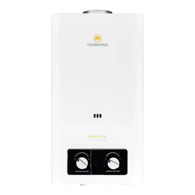 Calefont Gas Licuado 10 Litros Tiro Natural Essential 10 Eco