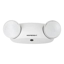 Lampara Emergencia Led Twin 6000k Megabright Blanco