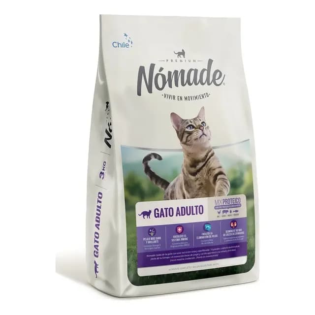 Alimento Seco para Gatos Adultos Nomade con Nutricion Balanceada 10 kg