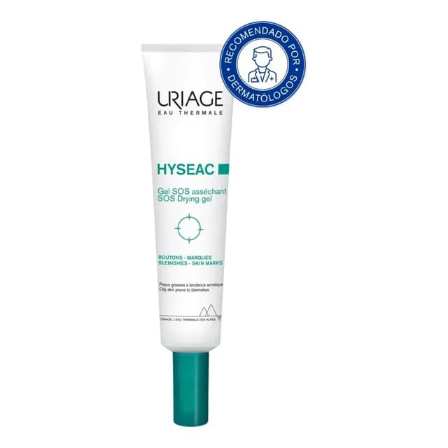 Gel Secante Imperfecciones Hyseac Sos 15ml Uriage Momento de aplicacion Dia Tipo de piel Grasa