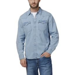 Camisa Hombre Jean Classic Western Azul Levis 85745-0074