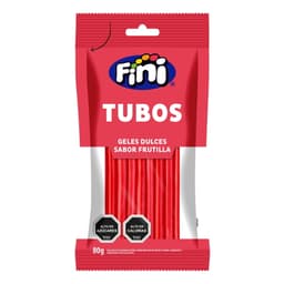 Tubos Frutilla, 80 g