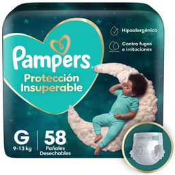 Panales Pampers Proteccion Insuperable G