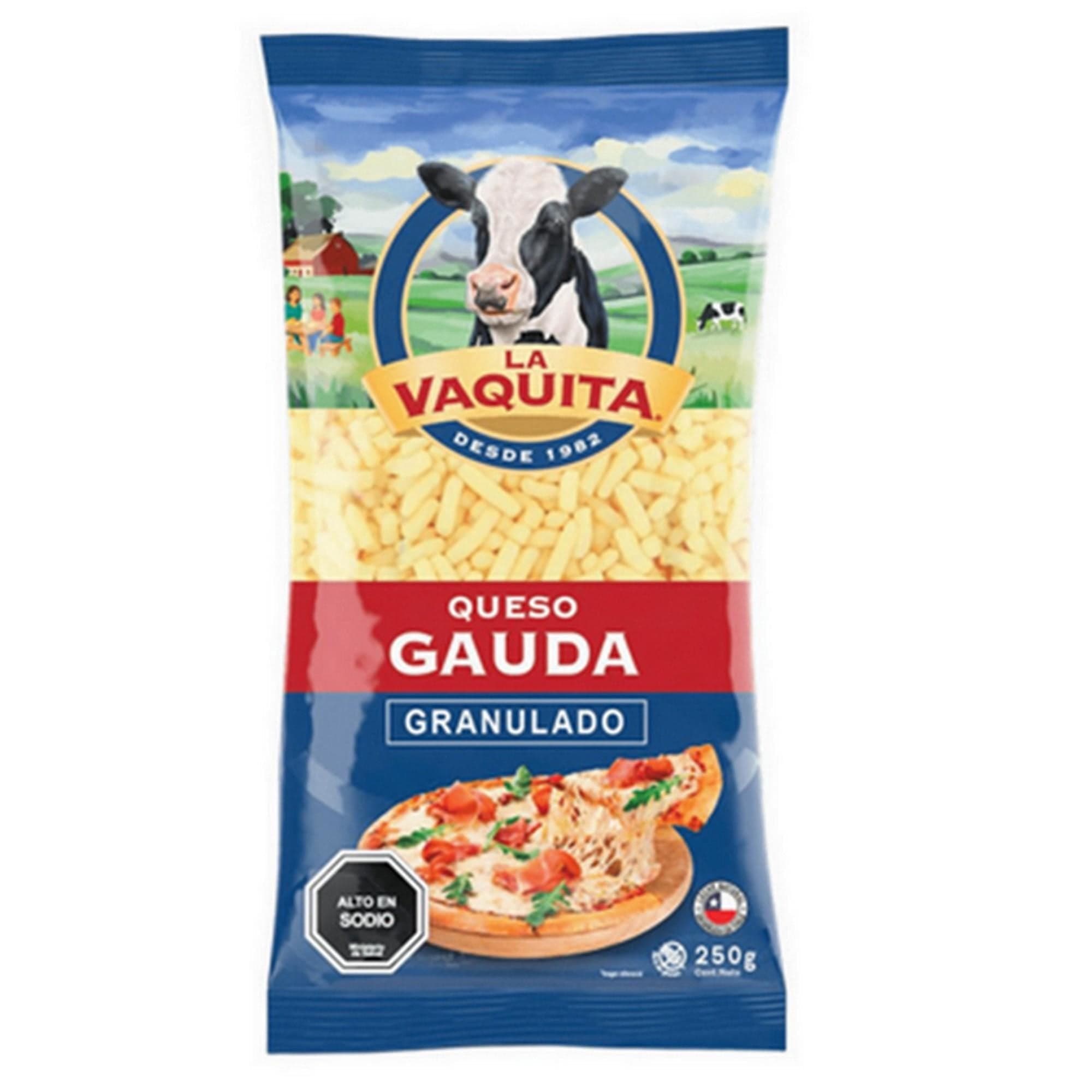 Queso Gauda Granulado, 250 g