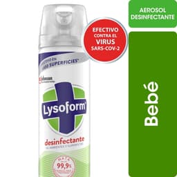 Desinfectante de Ambientes y Elimina Olores Bebe en Aerosol Lata, 360 ml