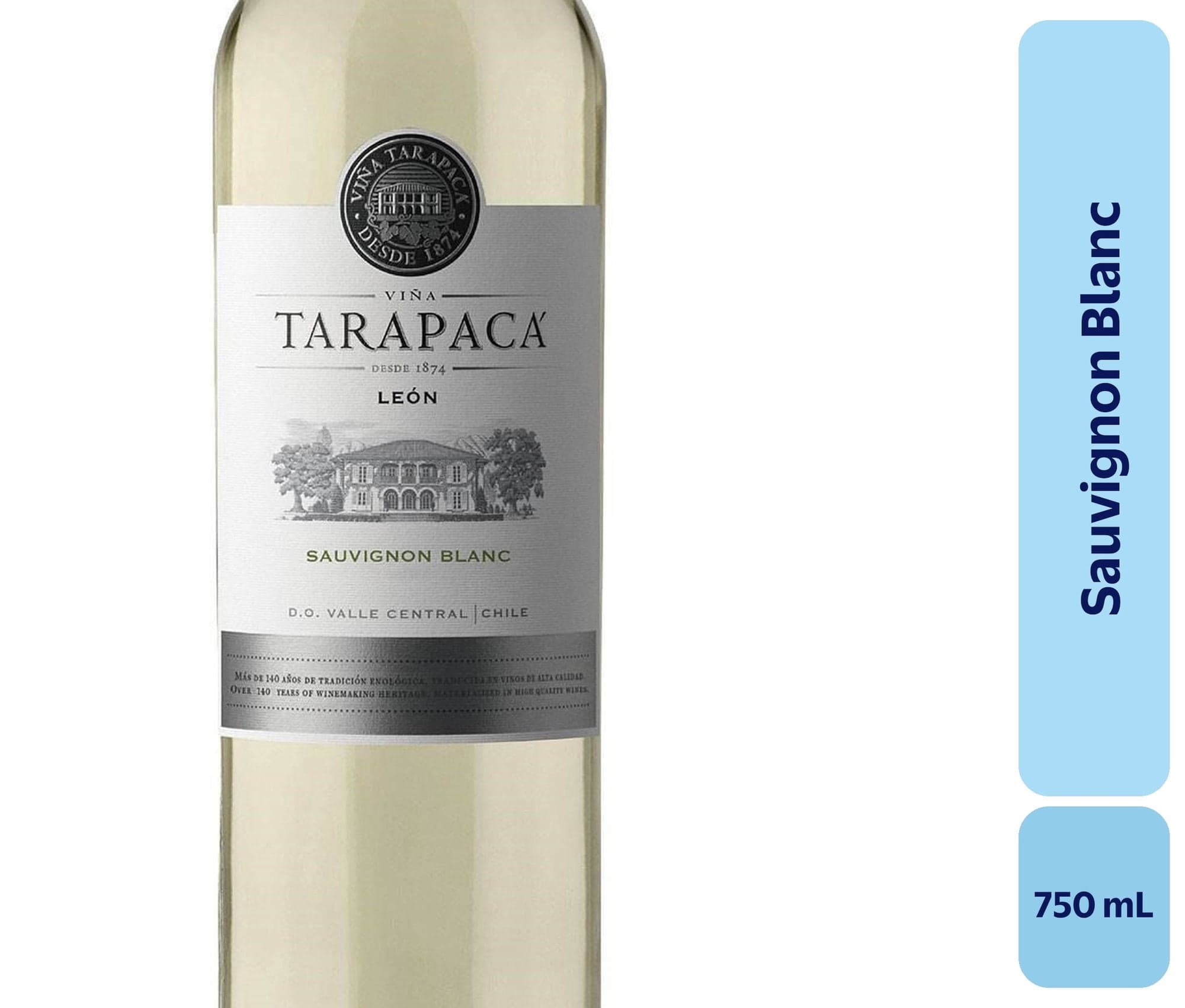 Vino Sauvignon Blanc Botella, 750 mL