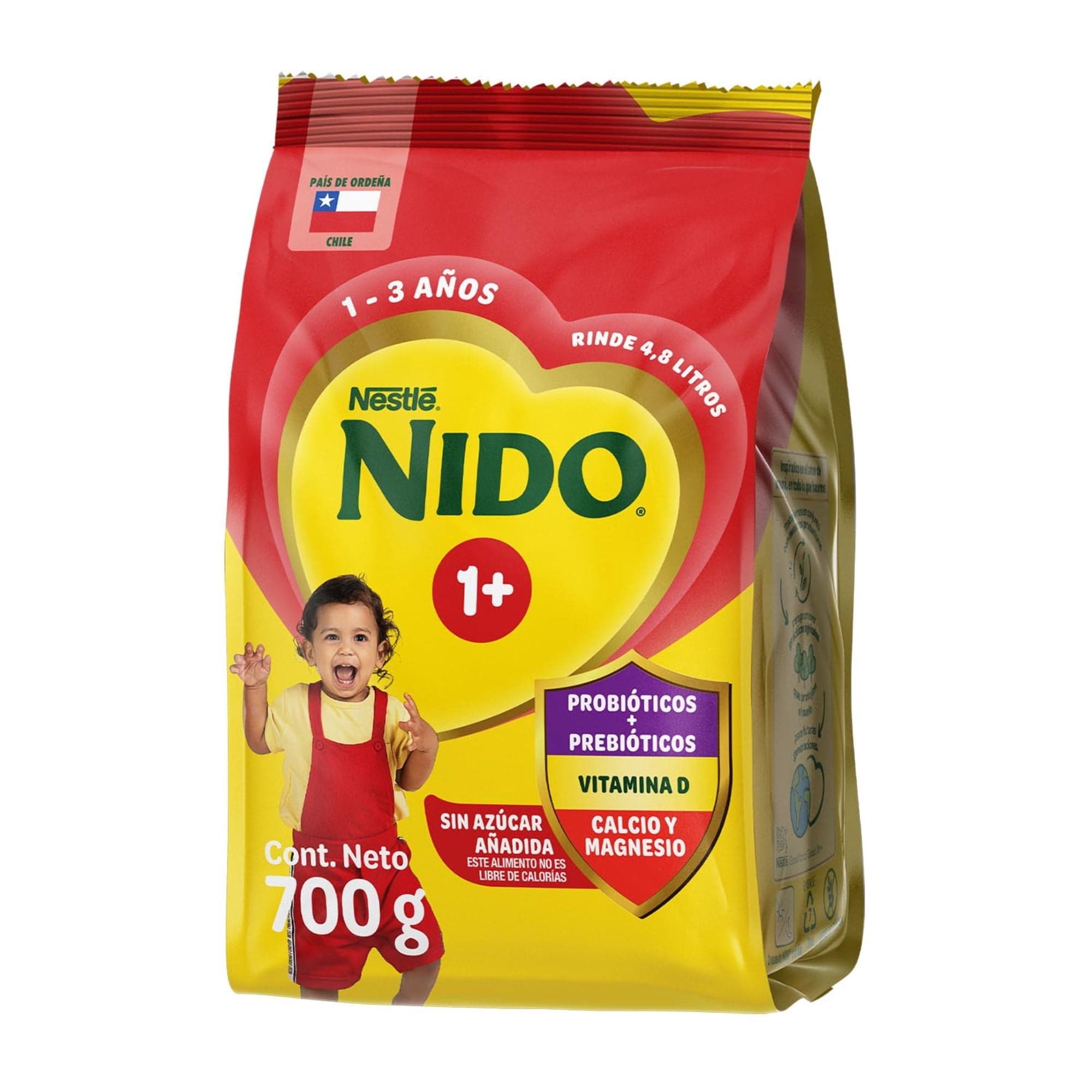Leche en Polvo Semidescremada Etapa 1+ Bolsa., 700g