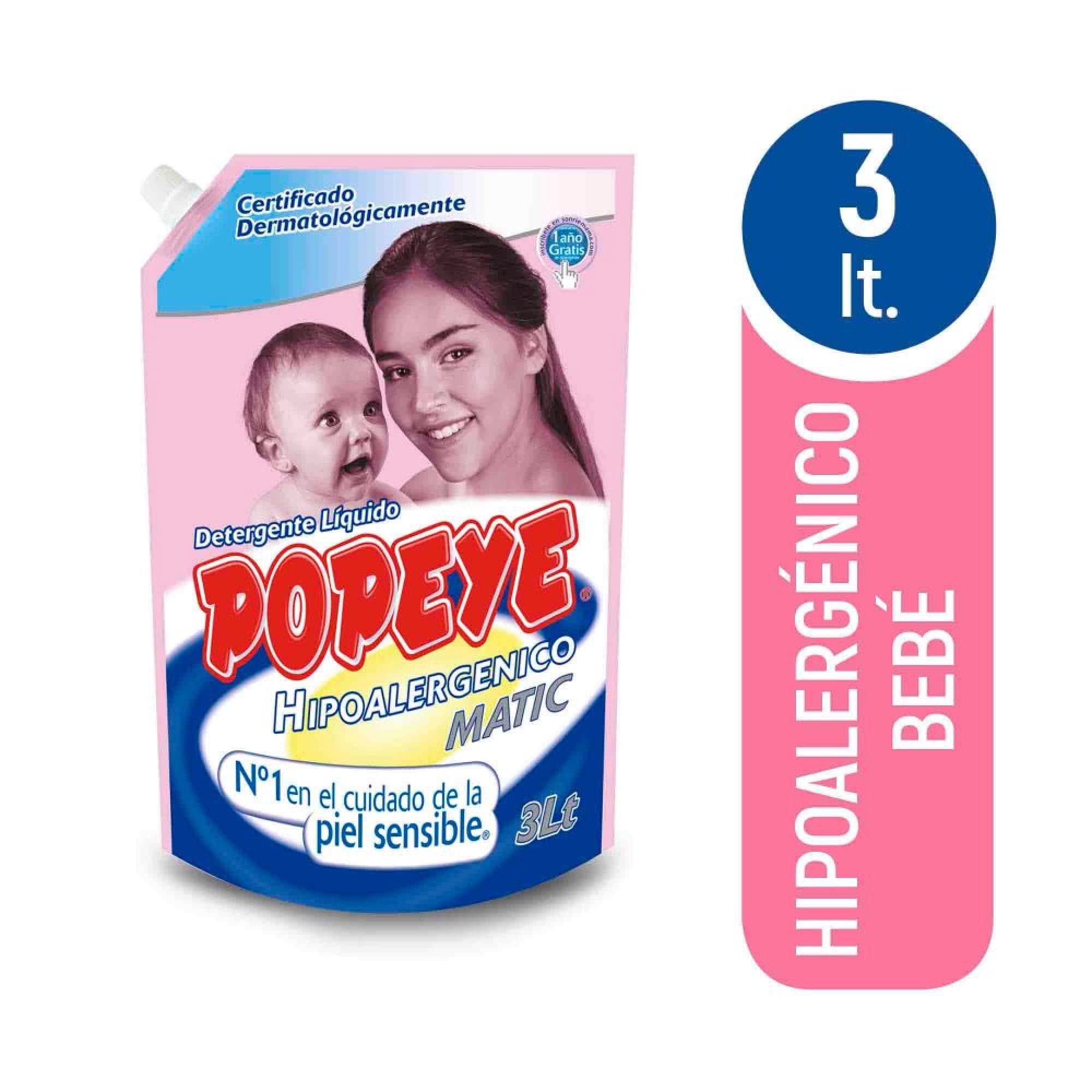 Detergente Liquido Hipoalergenico Bebe Doypack