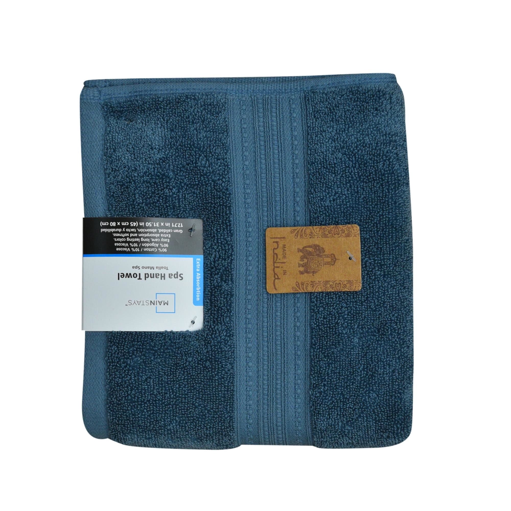 Toalla de Bano Algodon Azul 70x135cm