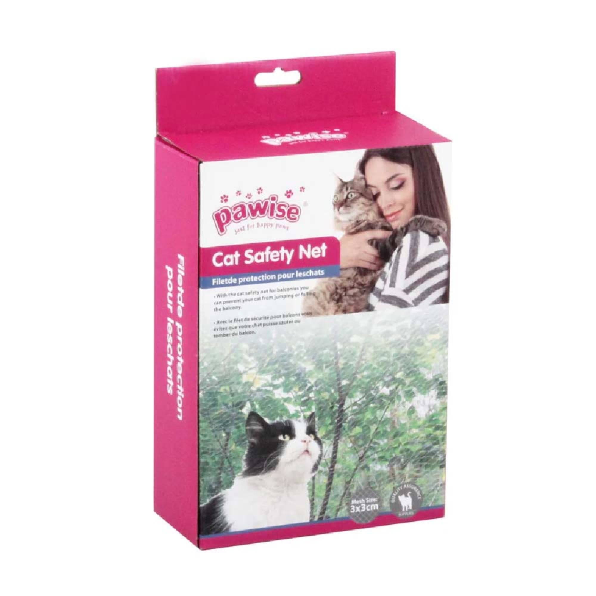 Accesorios Gato Malla Seguridad 4X3M Pawise, 1 Un